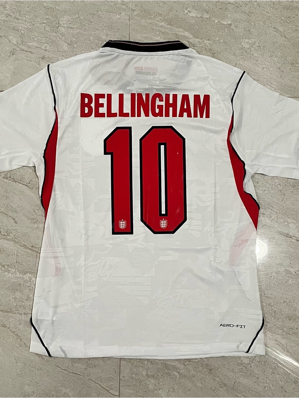 England 2026 World Cup Home player version - Bellingham #10 SIZE X-LARGE